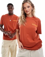 Niu mountain backprint t-shirt in red