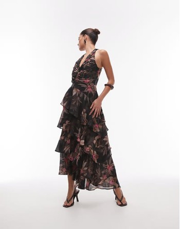 cali dress in adena black