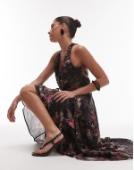 cali dress in adena black